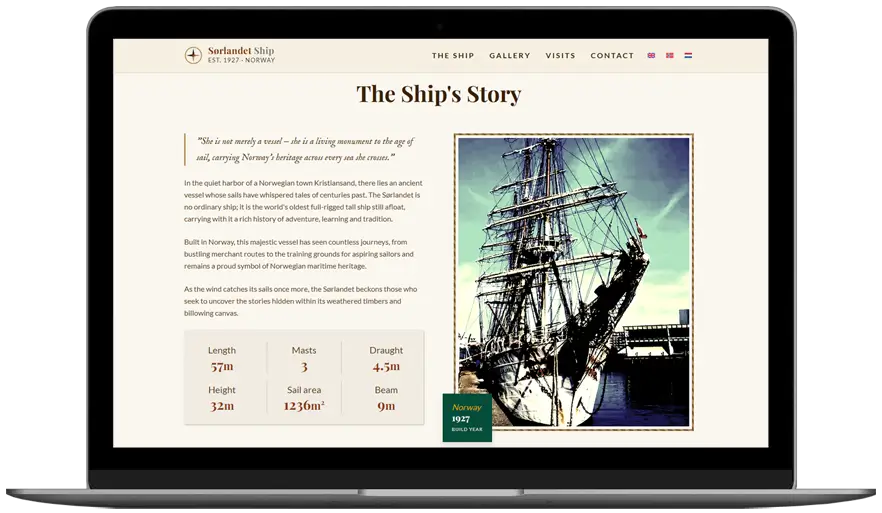 Website Sorlandet